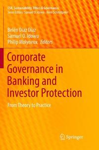 Book Cover for Corporate Governance in Banking and Investor Protection by Belén Díaz Díaz, Samuel O Idowu, Philip Molyneux