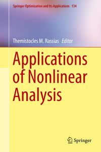 Book Cover for Applications of Nonlinear Analysis by Themistocles M Rassias