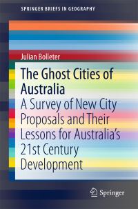 Book Cover for The Ghost Cities of Australia by Julian Bolleter