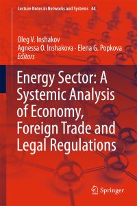 Book Cover for Energy Sector by Oleg V Inshakov, Agnessa O Inshakova, Elena G Popkova