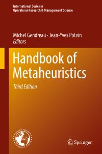 Book Cover for Handbook of Metaheuristics by Michel Gendreau, JeanYves Potvin