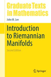 Book Cover for Introduction to Riemannian Manifolds by John M Lee