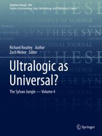 Book Cover for Ultralogic as Universal? by Richard Routley