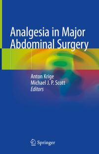 Book Cover for Analgesia in Major Abdominal Surgery by Anton Krige, Michael J P Scott