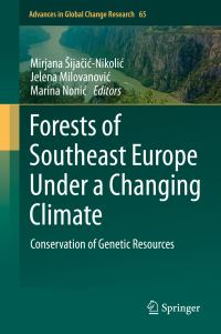 Book Cover for Forests of Southeast Europe Under a Changing Climate by Mirjana SijacicNikolic, Jelena Milovanovic, Marina Nonic