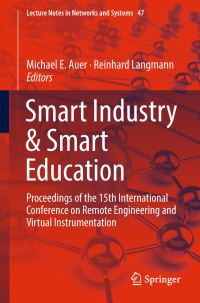Book Cover for Smart Industry & Smart Education by Michael E Auer, Reinhard Langmann