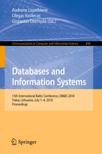 Book Cover for Databases and Information Systems by Audrone Lupeikiene, Olegas Vasilecas, Gintautas Dzemyda