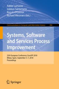 Book Cover for Systems, Software and Services Process Improvement by Xabier Larrucea, Izaskun Santamaria, Rory V OConnor, Richard Messnarz