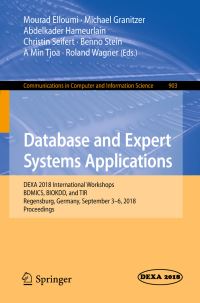 Book Cover for Database and Expert Systems Applications by Mourad Elloumi, Michael Granitzer, Abdelkader Hameurlain, Christin Seifert, Benno Stein, A Min Tjoa, Roland Wagner