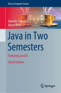 Book Cover for Java in Two Semesters by Quentin Charatan, Aaron Kans