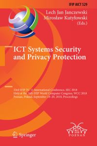 Book Cover for ICT Systems Security and Privacy Protection by Lech Jan Janczewski, Miroslaw Kutylowski