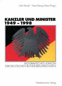 Book Cover for Kanzler Und Minister 1949 - 1998 by Udo Kempf, HansGeorg Merz