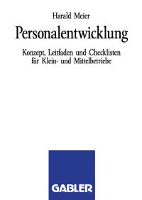 Book Cover for Personalentwicklung by Harald Meier