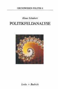 Book Cover for Politikfeldanalyse by Klaus Schubert