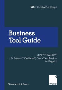 Book Cover for Business Tool Guide by Heinz Brauer