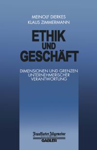 Book Cover for Ethik Und Geschäft by M Dierkes