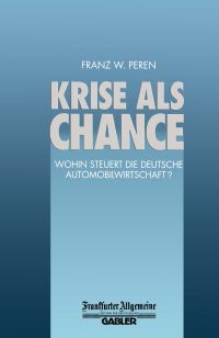 Book Cover for Krise Als Chance by Franz W Peren