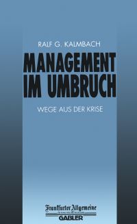 Book Cover for Management Im Umbruch by Ralf G Kalmbach