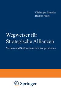 Book Cover for Wegweiser Für Strategische Allianzen by Chrostoph Bronder