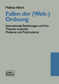 Book Cover for Fallen Der (Welt-)Ordnung by Mathias Albert