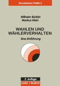 Book Cover for Wahlen Und Wählerverhalten by Wilhelm Bürklin