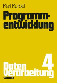 Book Cover for Programmentwicklung by Karl Kurbel