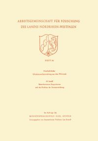 Book Cover for Ultrakurzwellenstrahlung Aus Dem Weltraum. Bemerkenswerte Doppelsterne Und Das Problem Der Sternentwicklung by Friedrich Becker