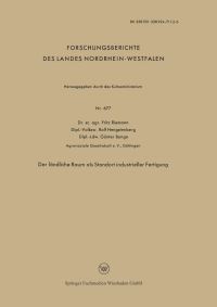 Book Cover for Der Ländliche Raum Als Standort Industrieller Fertigung. Fachgruppe Physik/Mathematik by Friedrich Riemann