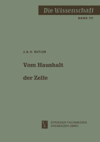 Book Cover for Vom Haushalt Der Zelle by John A V Butler