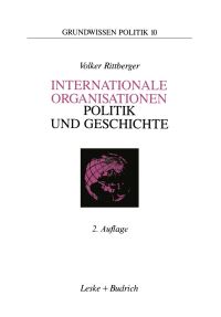 Book Cover for Internationale Organisationen — Politik Und Geschichte by Volker Rittberger