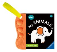 Book Cover for Ravensburger Play+ Infant & Toddler - Flip & Pop: My Animals by Kevin Payne