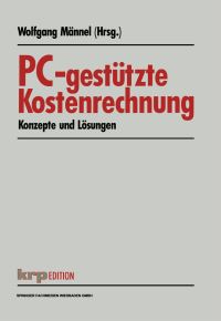 Book Cover for PC-Gestützte Kostenrechnung by Wolfgang Männel