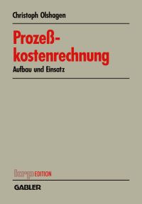 Book Cover for Prozekostenrechnung by Christoph Olshagen