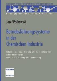 Book Cover for Betriebsfuhrungssysteme in Der Chemischen Industrie by Josef Packowski