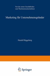 Book Cover for Marketing Für Unternehmensgründer by Harald Rüggeberg