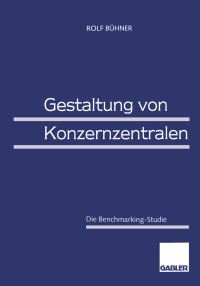 Book Cover for Gestaltung Von Konzernzentralen by Rolf Bühner