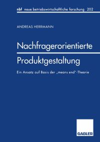 Book Cover for Nachfragerorientierte Produktgestaltung by Andreas Herrmann