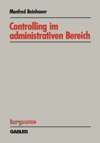 Book Cover for Controlling Im Administrativen Bereich by Manfred Beinhauer