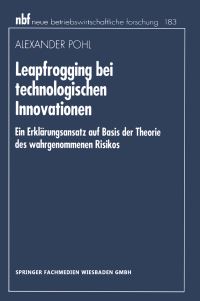 Book Cover for Leapfrogging Bei Technologischen Innovationen by Alexander Pohl