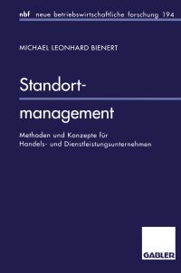 Book Cover for Standortmanagement by Michael L Bienert