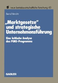 Book Cover for „Marktgesetze