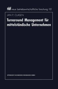 Book Cover for Turnaround Management Für Mittelständische Unternehmen by Jan P Clasen