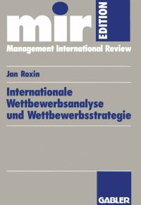 Book Cover for Internationale Wettbewerbsanalyse Und Wettbewerbsstrategie by Jan Roxin