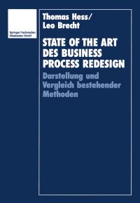 Book Cover for State of the Art Des Business Process Redesign by Thomas Hess