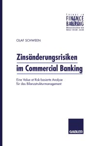 Book Cover for Zinsänderungsrisiken Im Commercial Banking by Olaf Schween