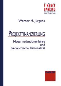 Book Cover for Projektfinanzierung by Werner Jürgens