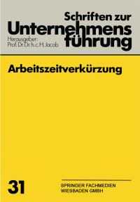 Book Cover for Arbeitszeitverkürzung by H Jacob