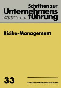 Book Cover for Risiko-Management by H Jacob