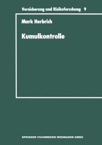 Book Cover for Kumulkontrolle by Mark Herbrich