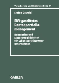 Book Cover for EDV-Gestütztes Rentenportfoliomanagement by Stefan Gewald